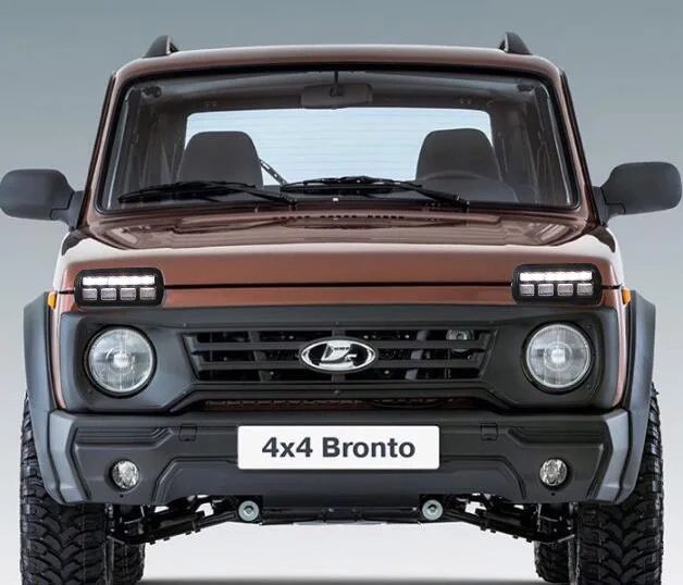 Для Lada Niva 4X4 1995 - 2019 желтый Поворотная сигнальная лампа Стиль реле
