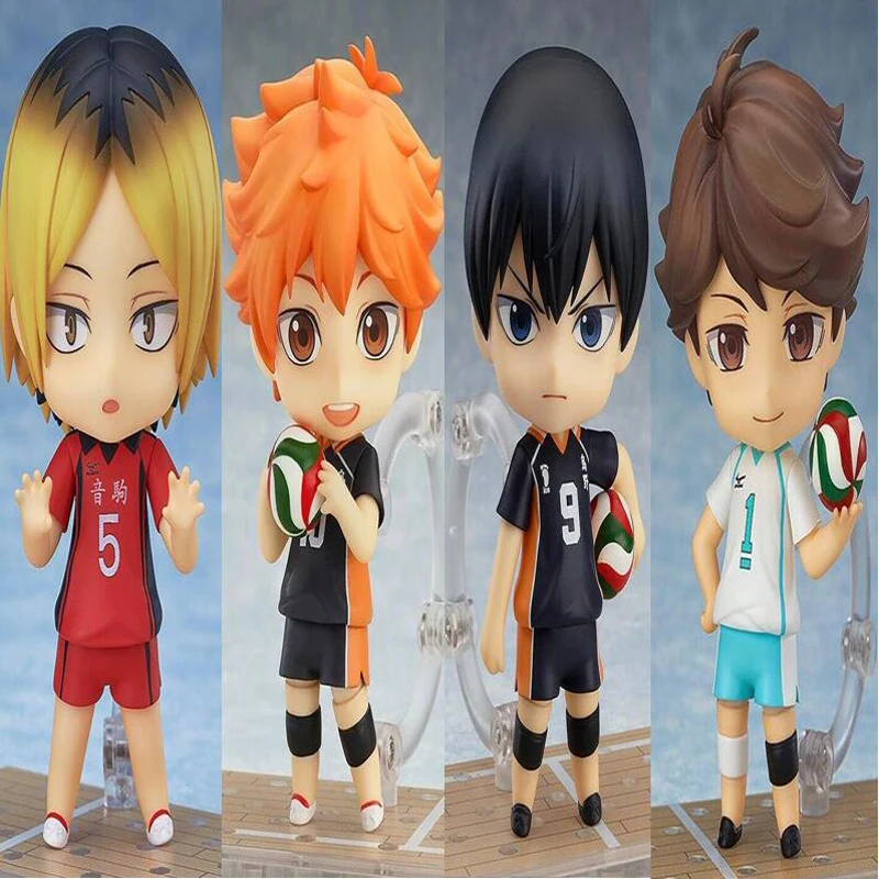 Haikyuu фигурки Хината сyouyou 489 #563 #461 #605 # kageyama tobio фигурка ПВХ 10 см японское аниме