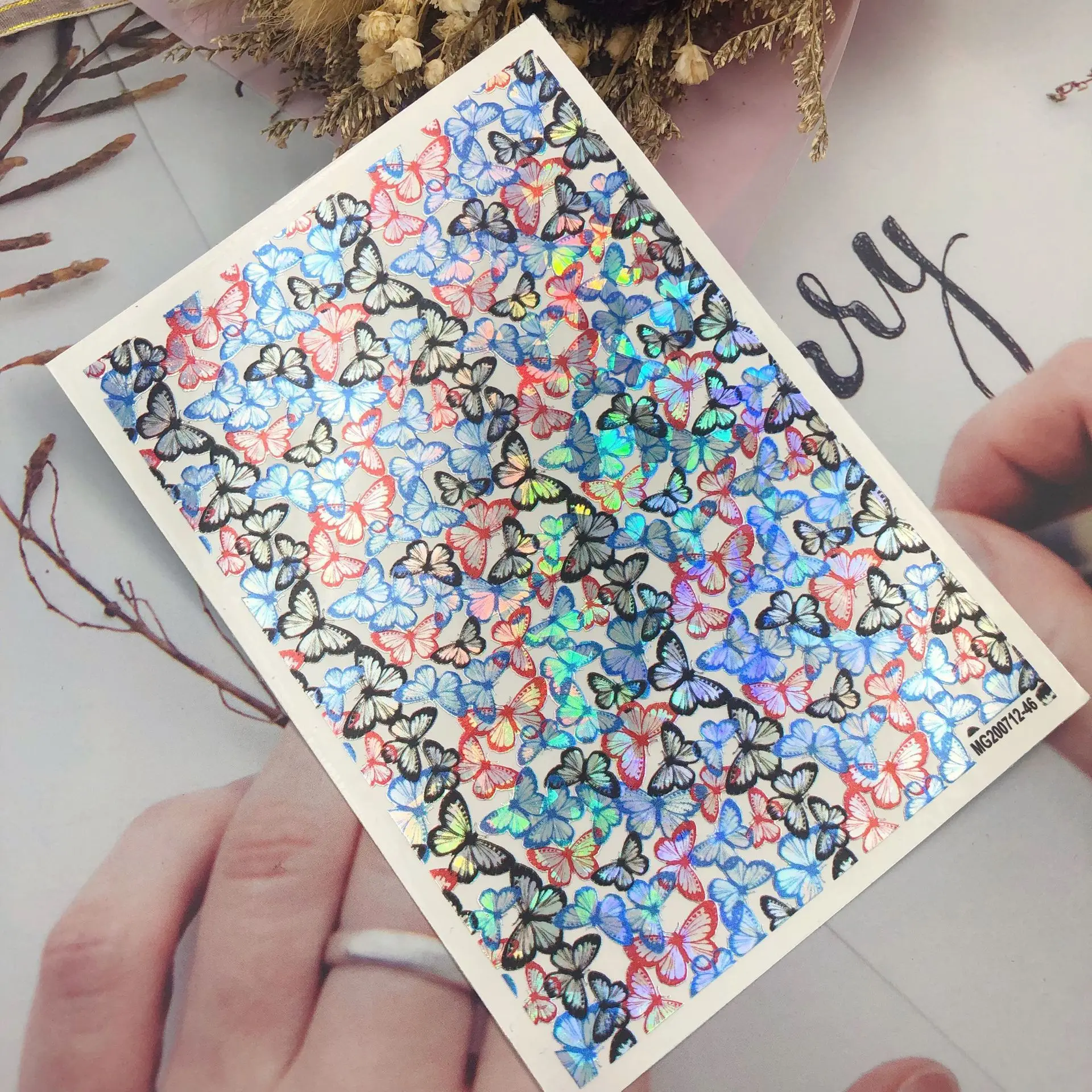 Модные горячие продажи в японском стиле 3d наклейки для ногтей своими руками