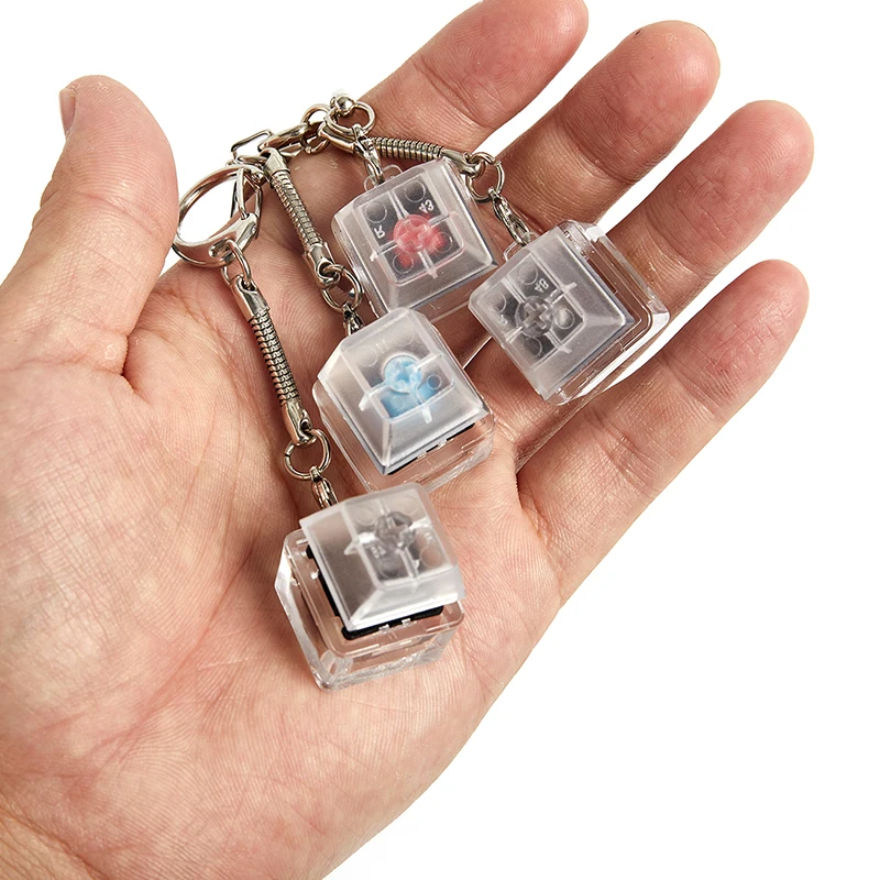 1X механический переключатель Брелок Клавиатура переключатели тестер подарки