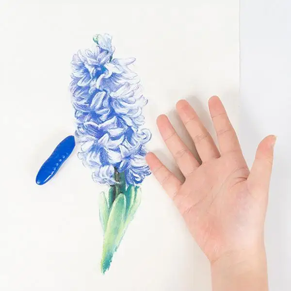 24/12pcs Clean Hands Children Peanut Crayons washable Safe And Non-toxic Water-soluble Paintbrush Painting Stick Kids Best Gift | Дом и сад