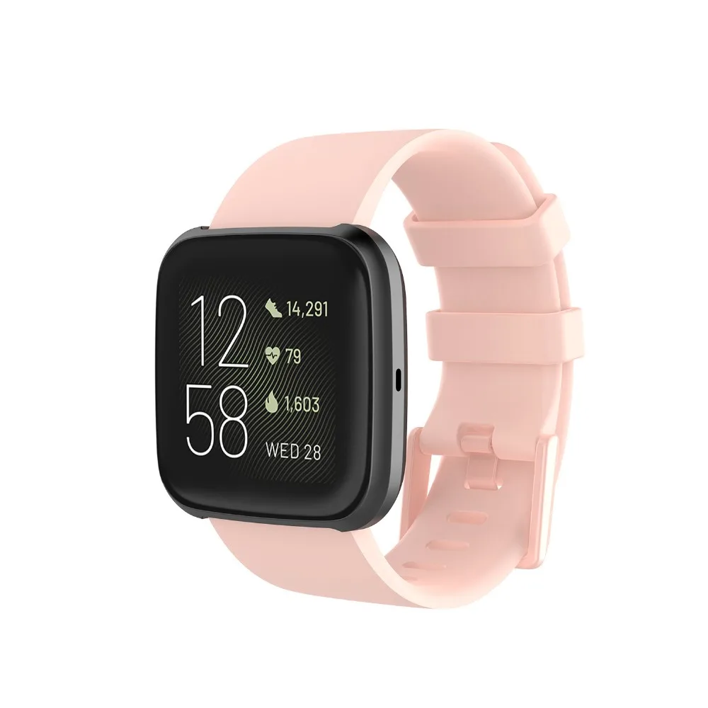 Ремешок для смарт-часов для Fitbit Versa 2/Versa Lite ремешок из мягкого силикона сменный цветной браслет Correa для Versa