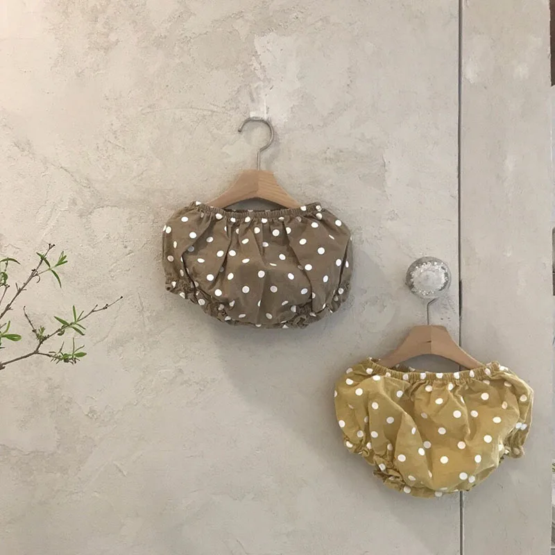 

Летние новые детские шорты HAYANA 2021, хлопковые повседневные штаны в горошек