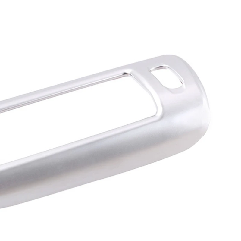 

2 Set Car Accessories: 1 Pair B-Pillar Air Conditioner Outlet Vent Frame & 1 Set Exterior Door Handle Protector Cover