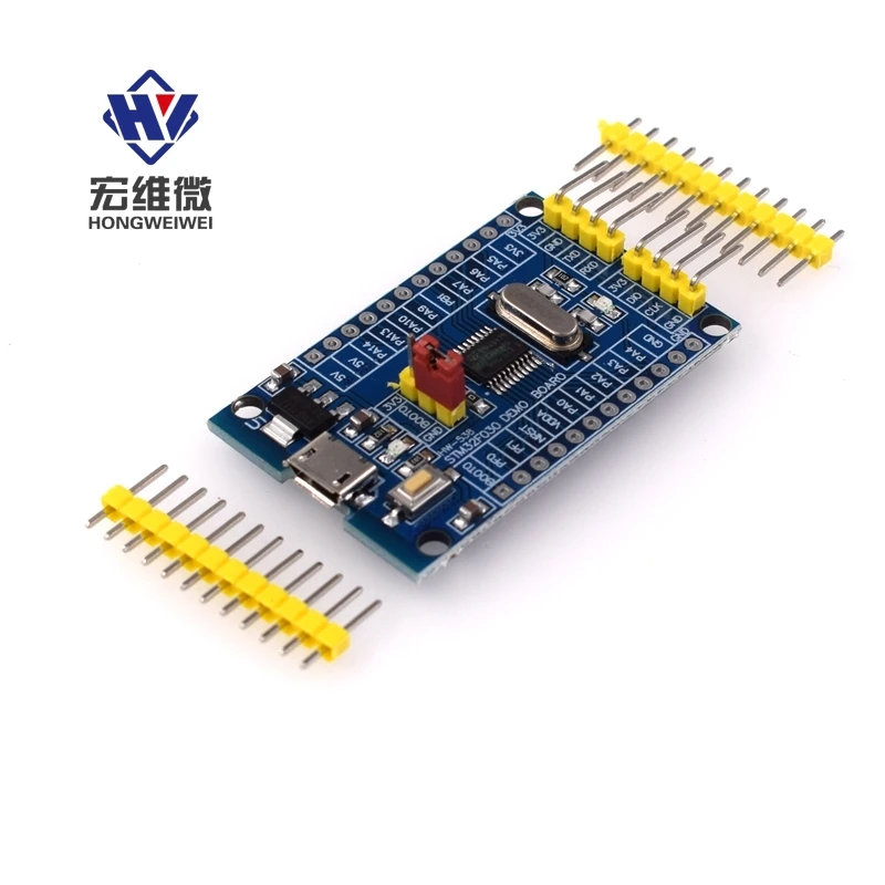 

STM32F030F4P6 Core Board 32bit Minimum System Board CORTEX-M0 Core MicroUSB Expansion IO Interface for Arduino Development Board