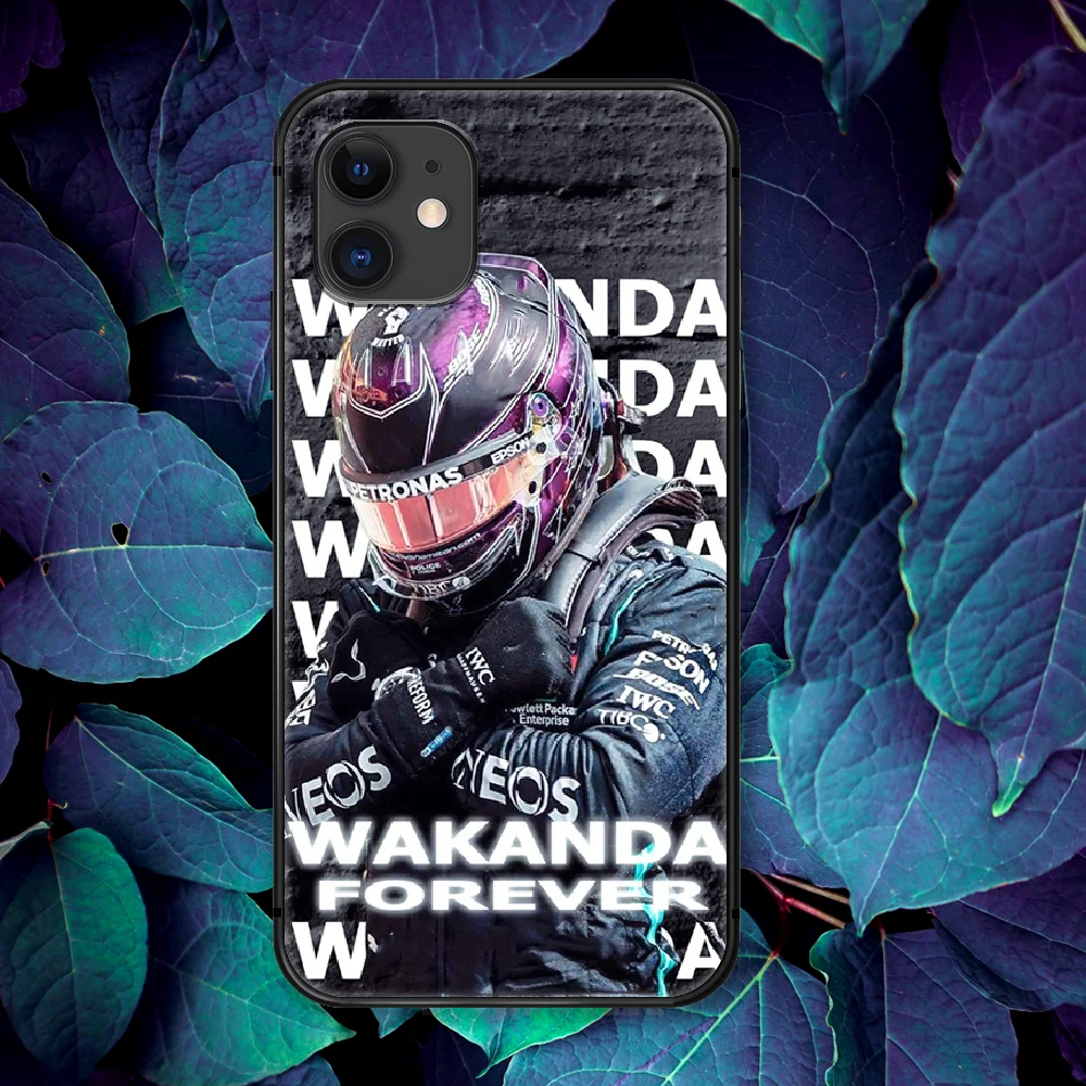 

lewis hamilton F1 44 Racing Phone Case For IPhone 4 4s 5 5S SE 5C 6 6S 7 8 Plus X XS XR 11 12 Mini Pro Max 2020 black Etui
