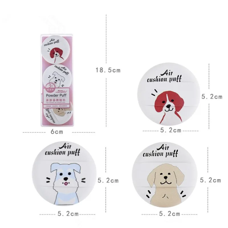 3 шт. косметические спонжи для лица и |