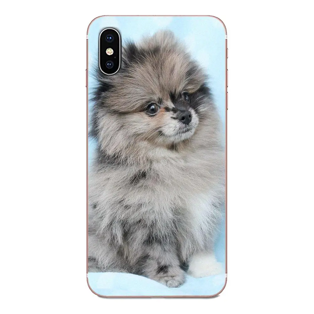 Чехлы для телефонов из ТПУ с забавными милыми Pomeranian Собаками Для Galaxy Grand A3 A5 A7 A8 A9