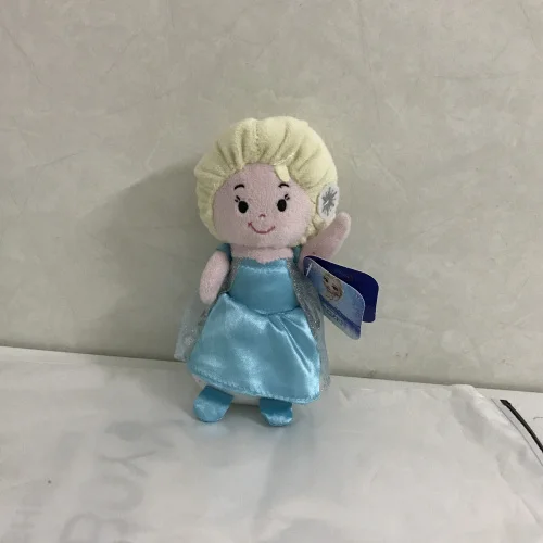 Маленькая 15 см Снежная кукла Анна Эльза Кристофер Олаф чучела ребенка подарок на