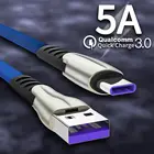 Зарядный кабель Micro USB 5A Type-c, плетеный провод для передачи данных из цинкового сплава для Xiaomi Redmi 8A 7A 6A 4A 5 Plus 4X 5A Note 4 5 6 7 8 Pro 8T