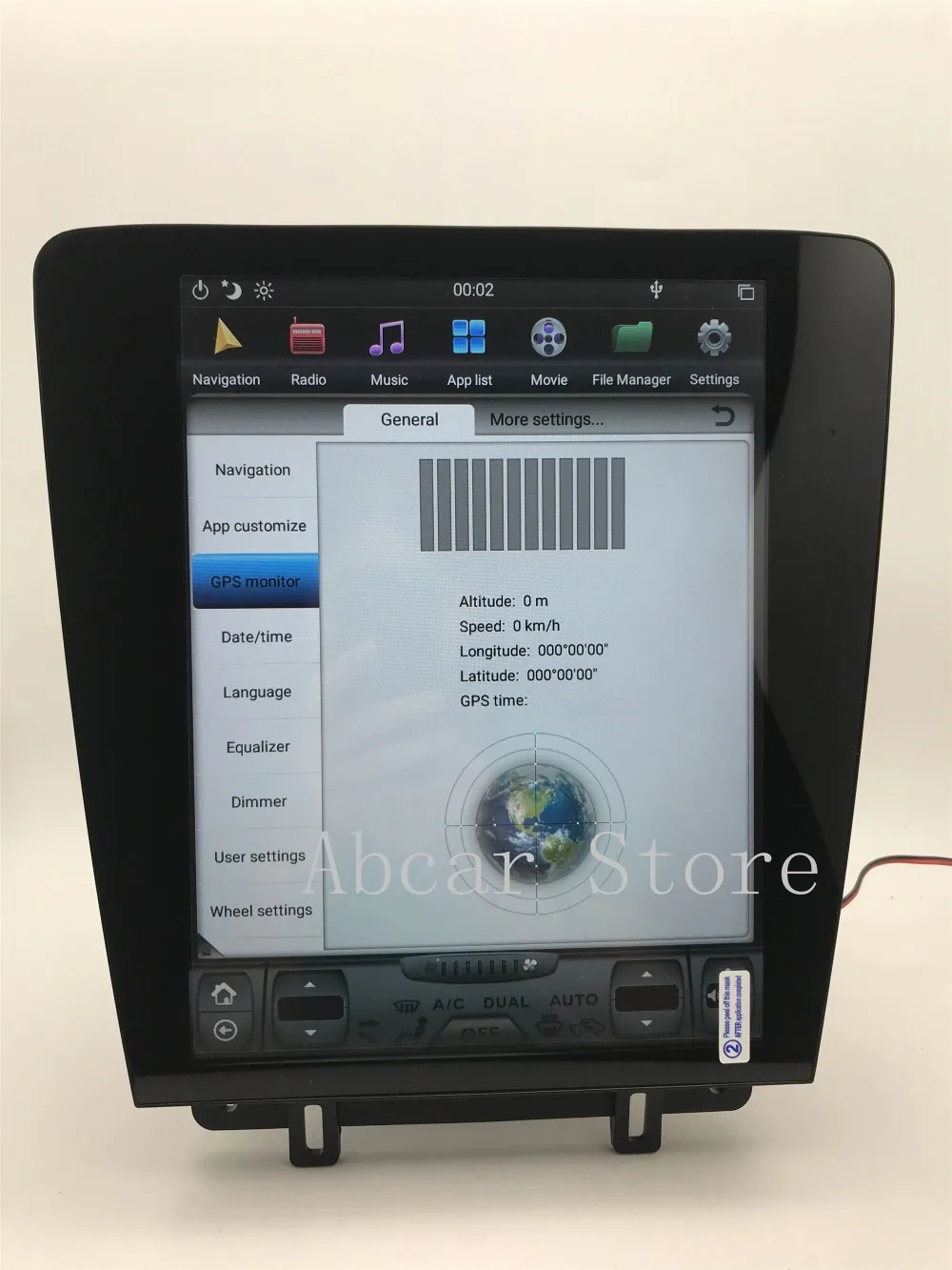 12," Тесла стиль Android 8,1 автомобильный dvd плеер gps навигации для Ford Mustang 2010 2011 2012 2013 стерео радио ips px6