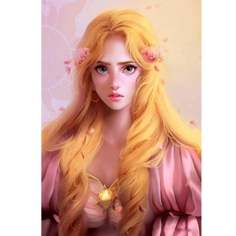 

Disney cartoon princess 5D DIY Diamond Painting full Square Round Embroidery Cross Stitch Rhinestone Mosaic Decor For Gift Home