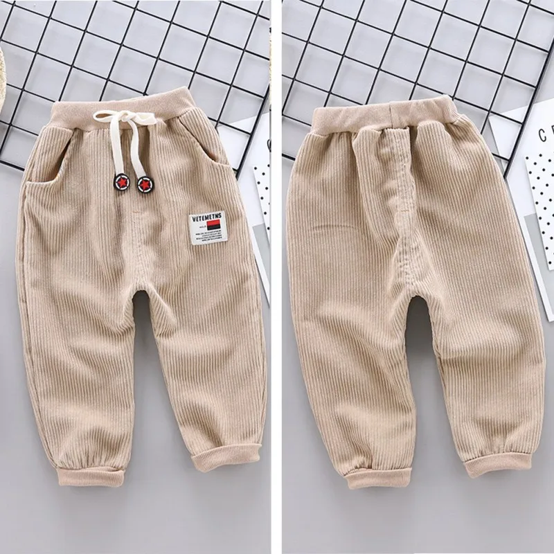 

boy pants Autumn Spring Baby Boy Clothes Solid Print Denim Pant Children Long Pants Trousers Bottoms