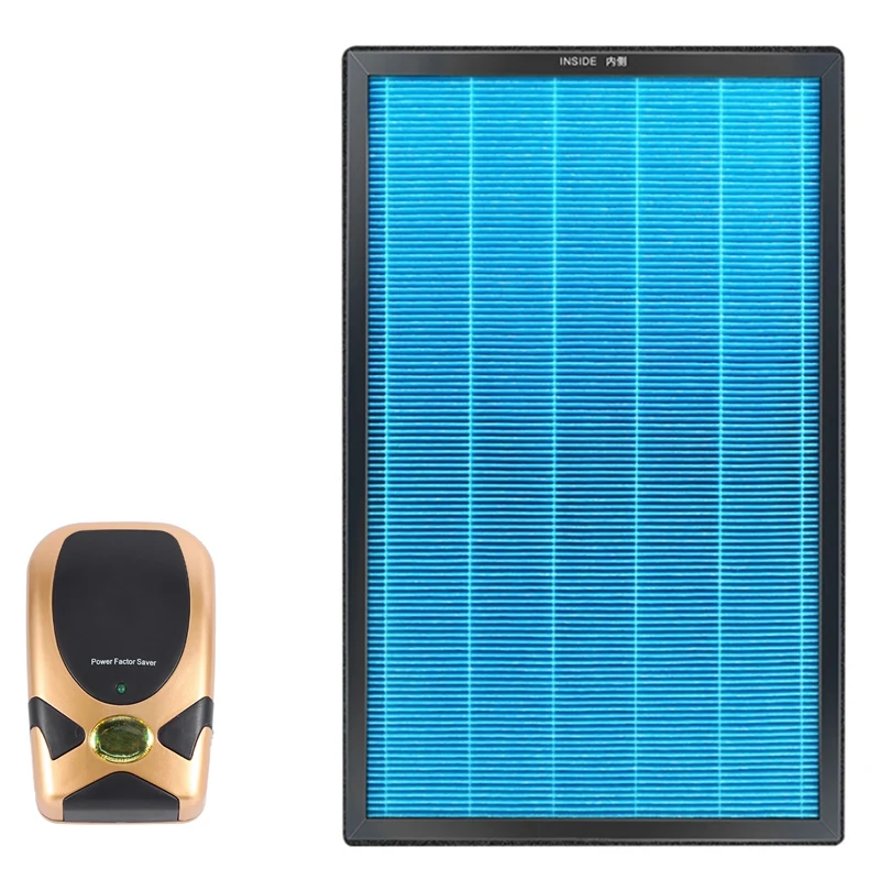 

1 Pcs 28KW Power Saver Home Electricity Factor Saver & 1 Set Filter Elements To Remove Formaldehyde