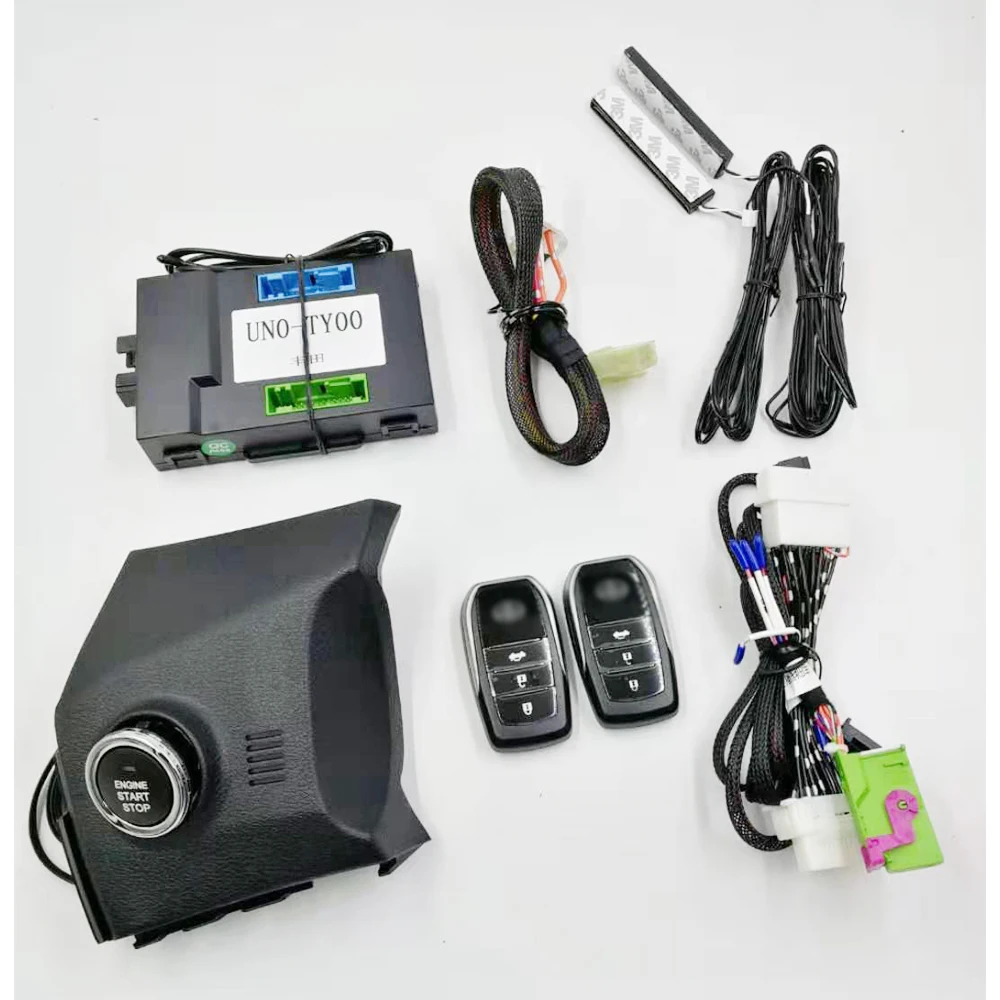 Автомобильная сигнализация кнопка запуска двигателя дистанционный ключ