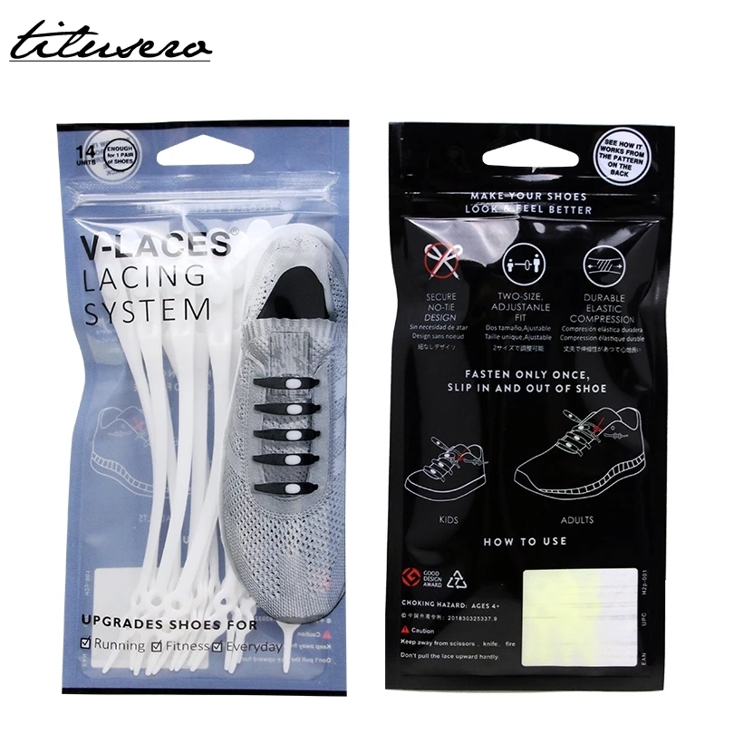 

14pcs/set No TIE Lacing system Silicone Shoelace Elastic Shoelaces For Adults/Kids Sports Shoe No Tie Shoes Accessories F049