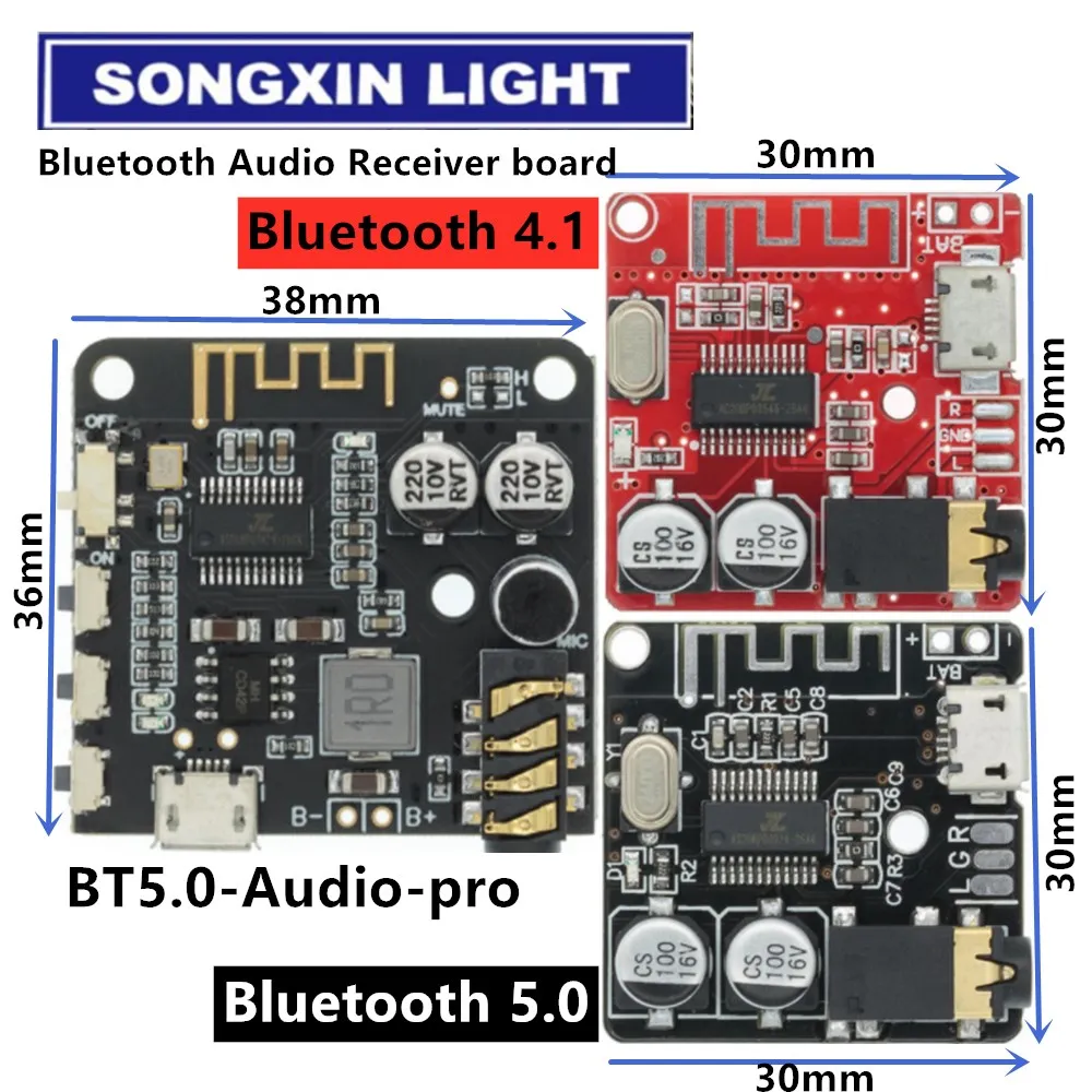 10 шт. SX Bluetooth аудио приемник плата 5 0 mp3 декодер не допускающий потерь беспроводной