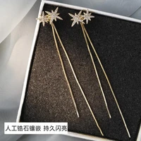 women jewelry creative long tassel earrings birthday gift