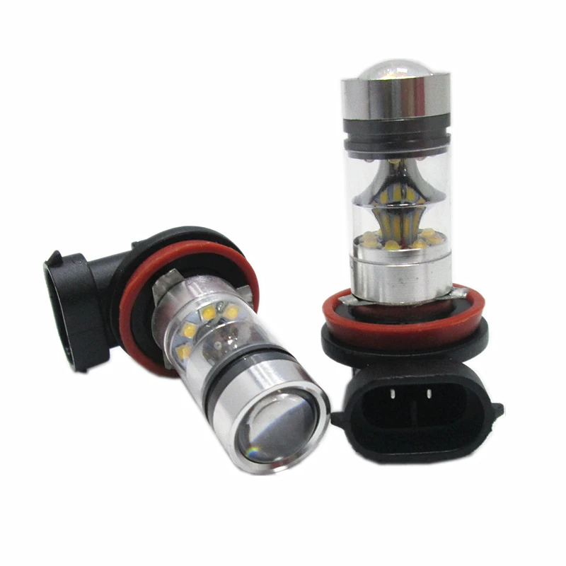 4 шт. супер яркий фонарь светильник s H11 H8 100W 20SMD Canbus без ошибок лампы