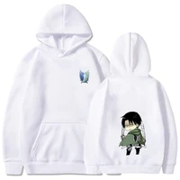 new japan attack on titan eren yeager print anime hoodie hooded couple sweatshirt mens harajuku streetwear hoodies pullover top