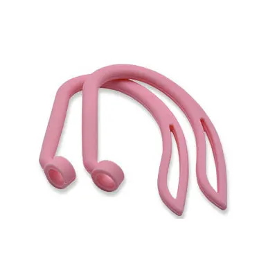 Hangrui для Airpods pro силиконовый беспроводной крючок для наушников для AirPods 3 аксессуары защита для ушных крючков спортивный анти-потеря ушных крючков - Цвет: Pink