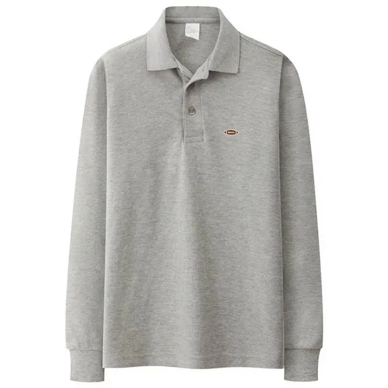 Высокое качество мода 2020 повседневные однотонные мужские рубашки поло 100% хлопок