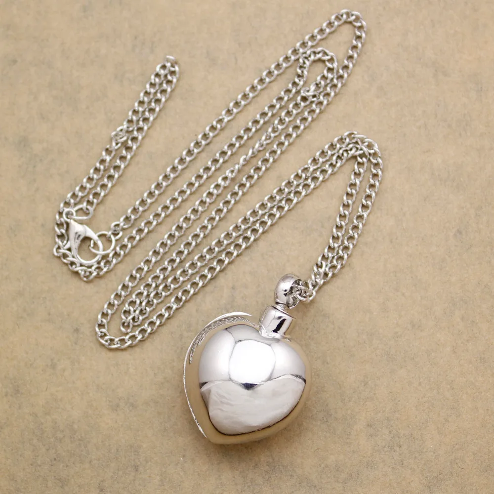 Сердечко кремация урна Сувенир Кулон с пеплом мемористическое животное аниме