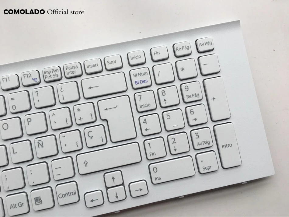 Spanish French Laptop Keyboard For SONY VPC-EC EC EC21 EC25FX With Frame SP FR Layout | Компьютеры и офис
