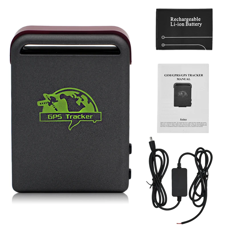 TK102B автомобильный GPS трекер GSM GPRS с SOS сверхскоростной сигнализацией