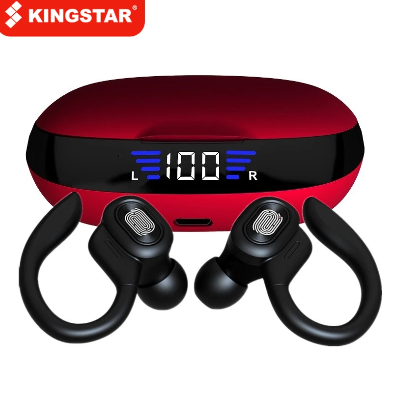 

KINGSTAR TWS Wireless Bluetooth 5.0 Earphone Running HiFi Stereo Wireless Headphones Sports Headset With Mic For IOS Android