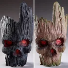 Современное украшение для дома Hallowen из ПВХ, Череп, цветочный горшок, дерево, фигурка человека, Модель Скульптура черепа, статуэтка, головное ремесло