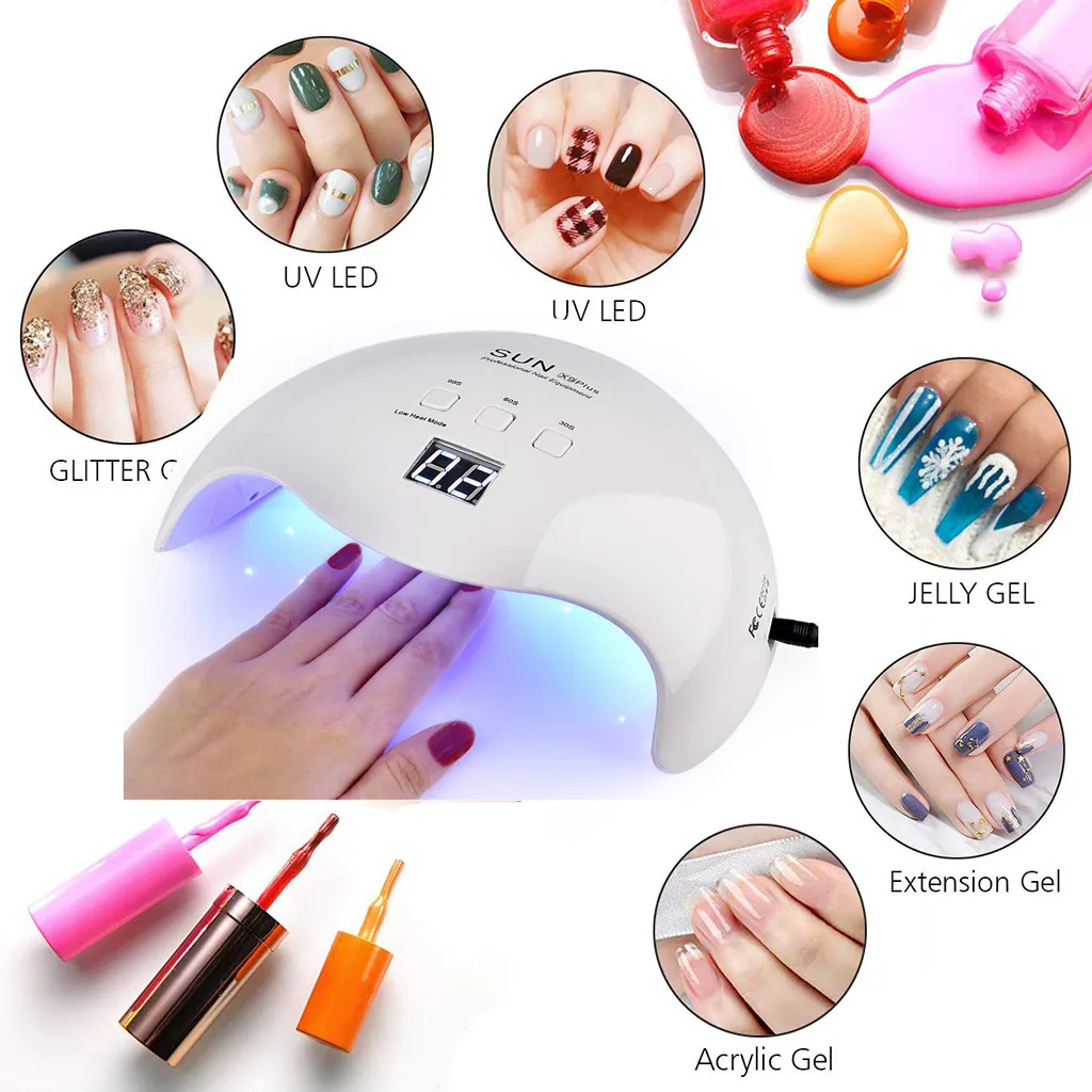 Светодиодный УФ 40 Вт 2020 DIY Многофункциональный инструмент для красоты запчасти