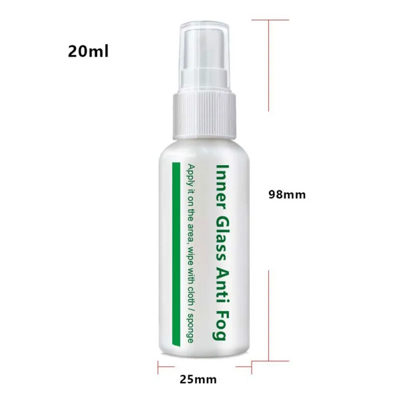 Противотуманный водонепроницаемый противотуманный спрей очиститель для ванной