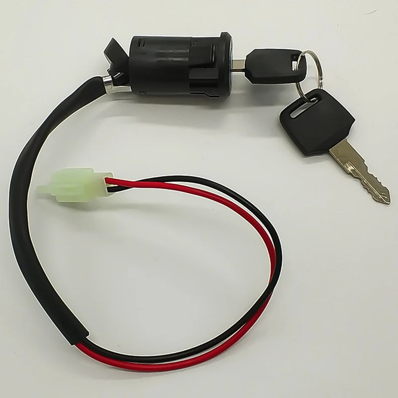 

Motorcycle Universal Black Ignition Key Switch Electric Door Lock With Wire Dirt Bike Motorbike Accessories