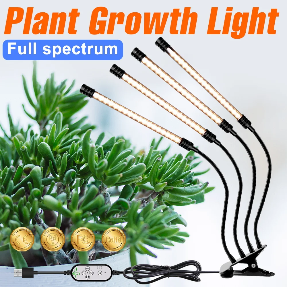

LED Phytolamp For Plant Lamp USB Grow Light Bulb 9W 18W 27W 36W Hydroponics Lampara LED Greenhouse 5V Flower Seedling Grow Tent