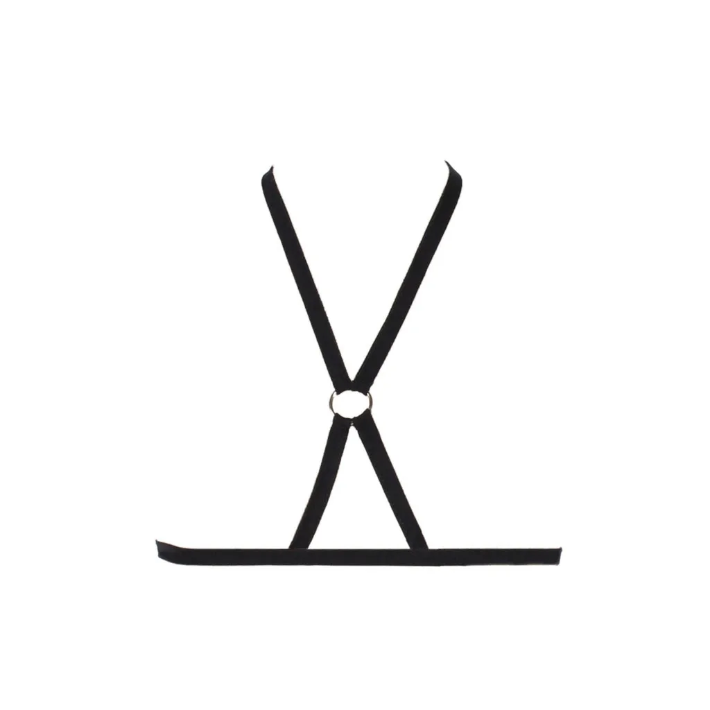 Сексуальный черный бикини женский купальник пуш-ап однотонный бандажный пляжная