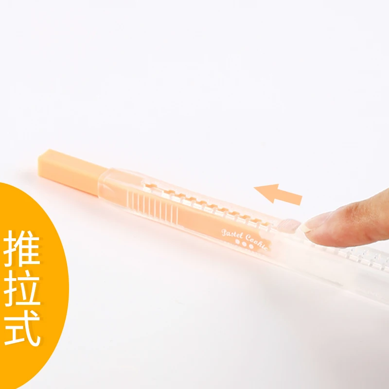 Стиратели для печенья KOKUYO WSG ERCP1 Pastel Kawaii милые Сменные стержни Доступно 4 цвета