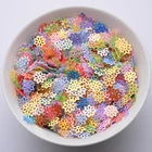 Плоские круглые пайетки из ПВХ, 102050 г