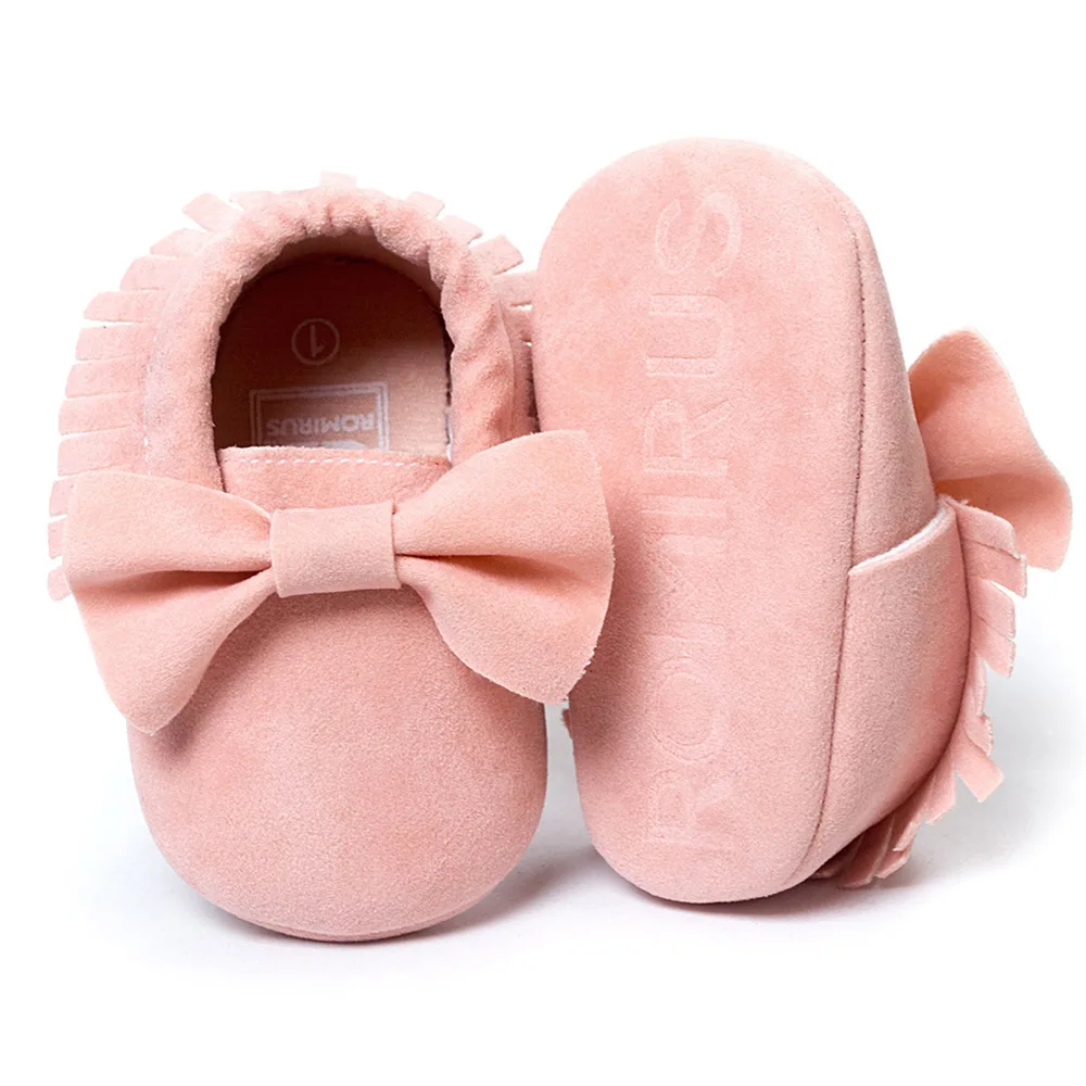 [Быстрая сделка] Модные детские мокасины с бахромой ручной работы на мягкой