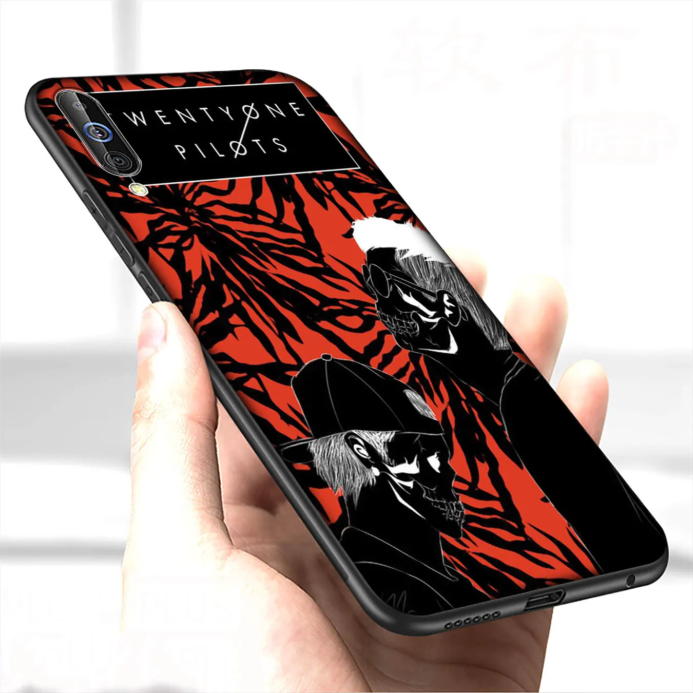 Мягкий силиконовый чехол с цитатой музыкальной группы Twenty One 21 Pilots для Samsung Galaxy A70