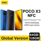Смартфон POCO X3 NFC, 6 ГБ 64 Гб128 ГБ, Snapdragon 732G, 64-мегапиксельная четырехъядерная камера, 6,67 дюйма, Dot Display, 5160 мАч, глобальная версия, 2021