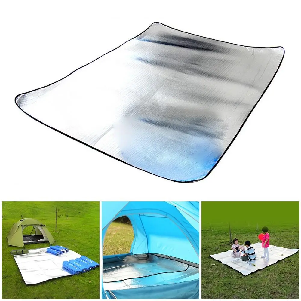 

Moisture-proof Folding Aluminum Foil EVA Camping Tent Mattress Picnic Beach Mat