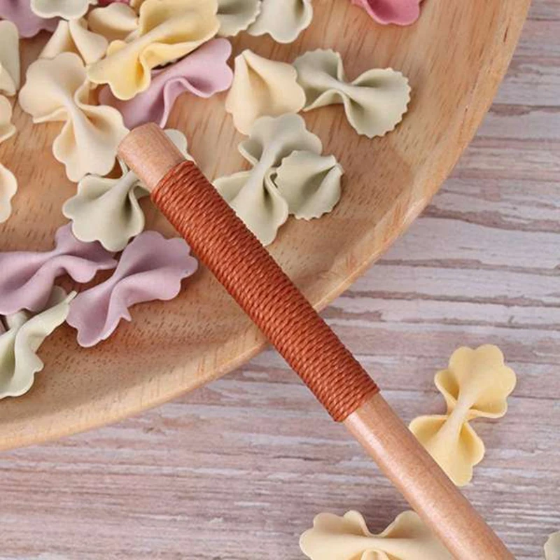 

6 Pcs Wooden Mixing Spoon, Coffee Spoon, Dessert Spoon with 10 PCS Wooden Spoon