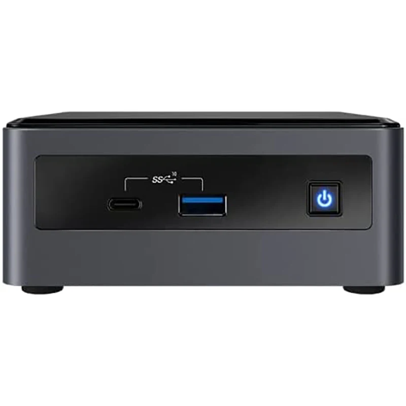 Мини-ПК Intel NUC NUC10i7FNH1 HTPC шесть ядер искусственный Wi-Fi BT 5 0 Thunderbolt 3 4K поддержка трех