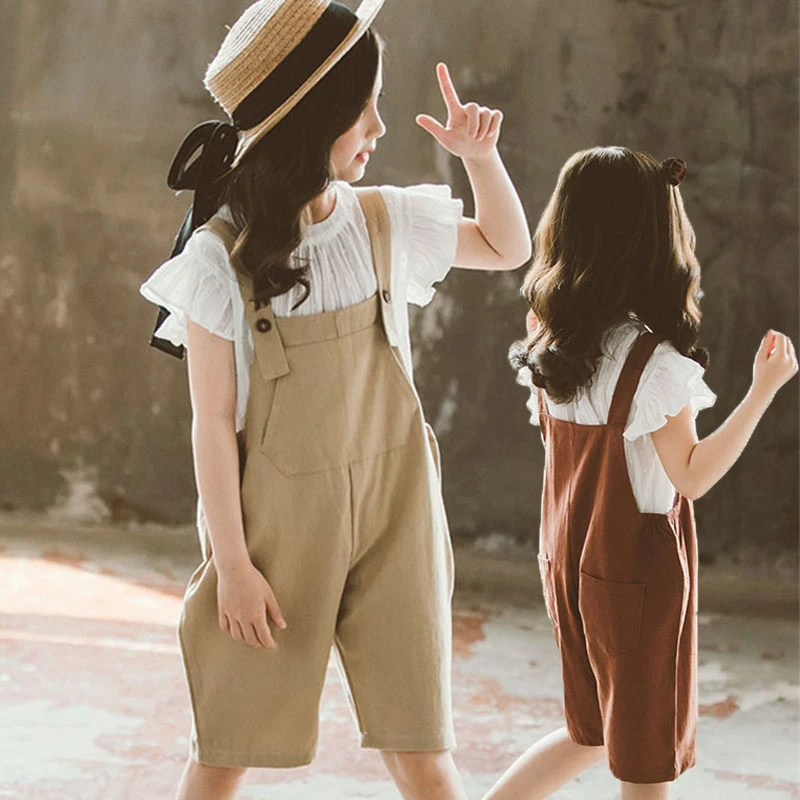 Комплект одежды для девочек подростков летний комплект из 2 предметов детские