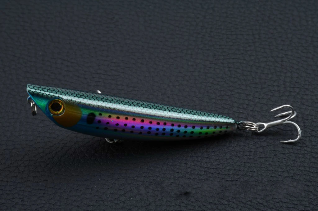 

1Pcs Boutique Top Water Fishing Pencil Lure 8cm/8.8g Isca Artificial Swim Dogs Hard Bait Fishing Tackle Wobbler
