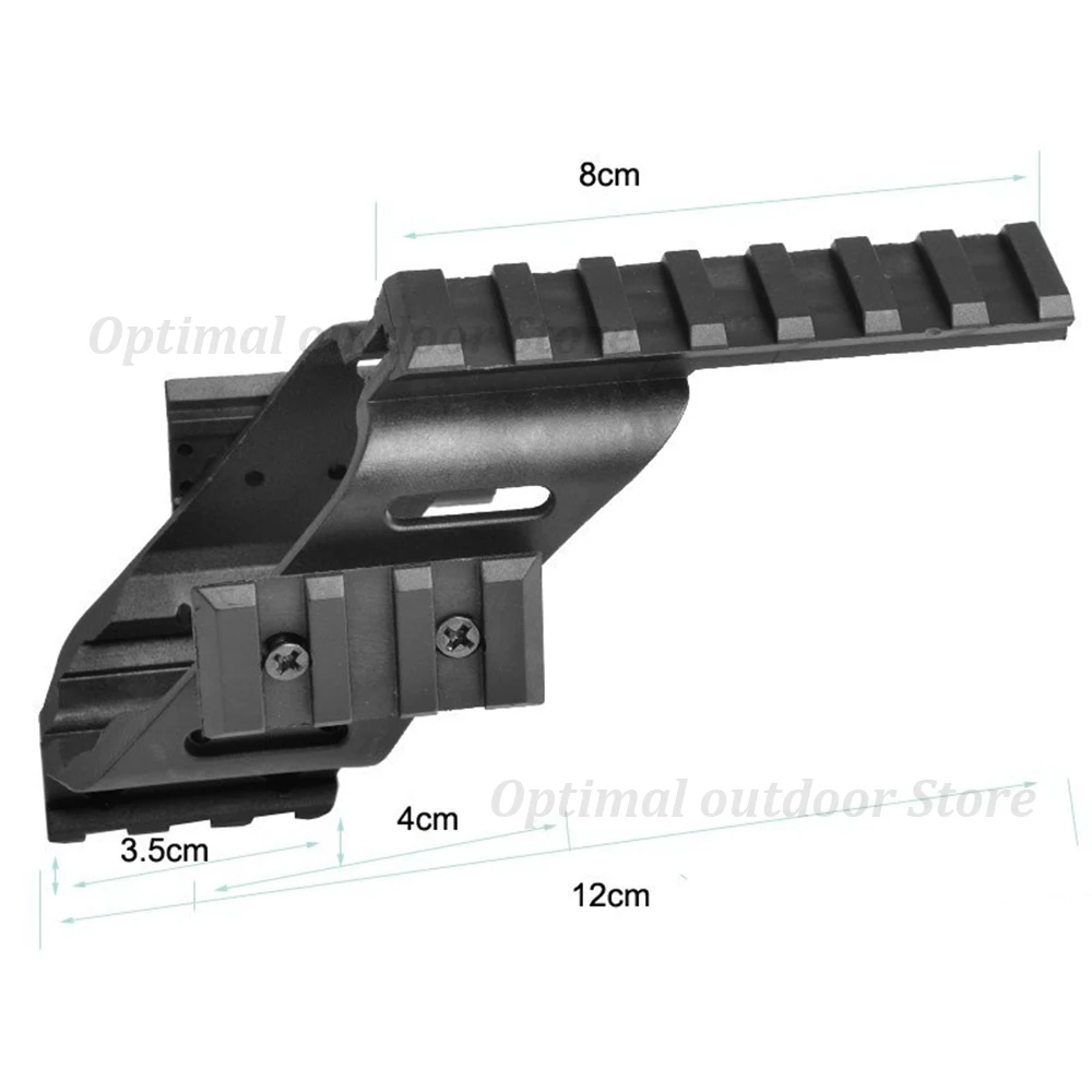 Универсальный Тактический AEG пистолет с пластиковой основой четырехрельсовый