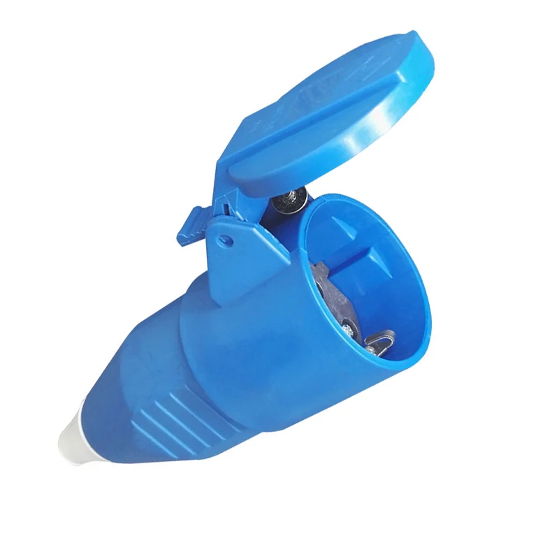 1 шт. европейская водонепроницаемая розетка 16 А электрическая штепсельная вилка