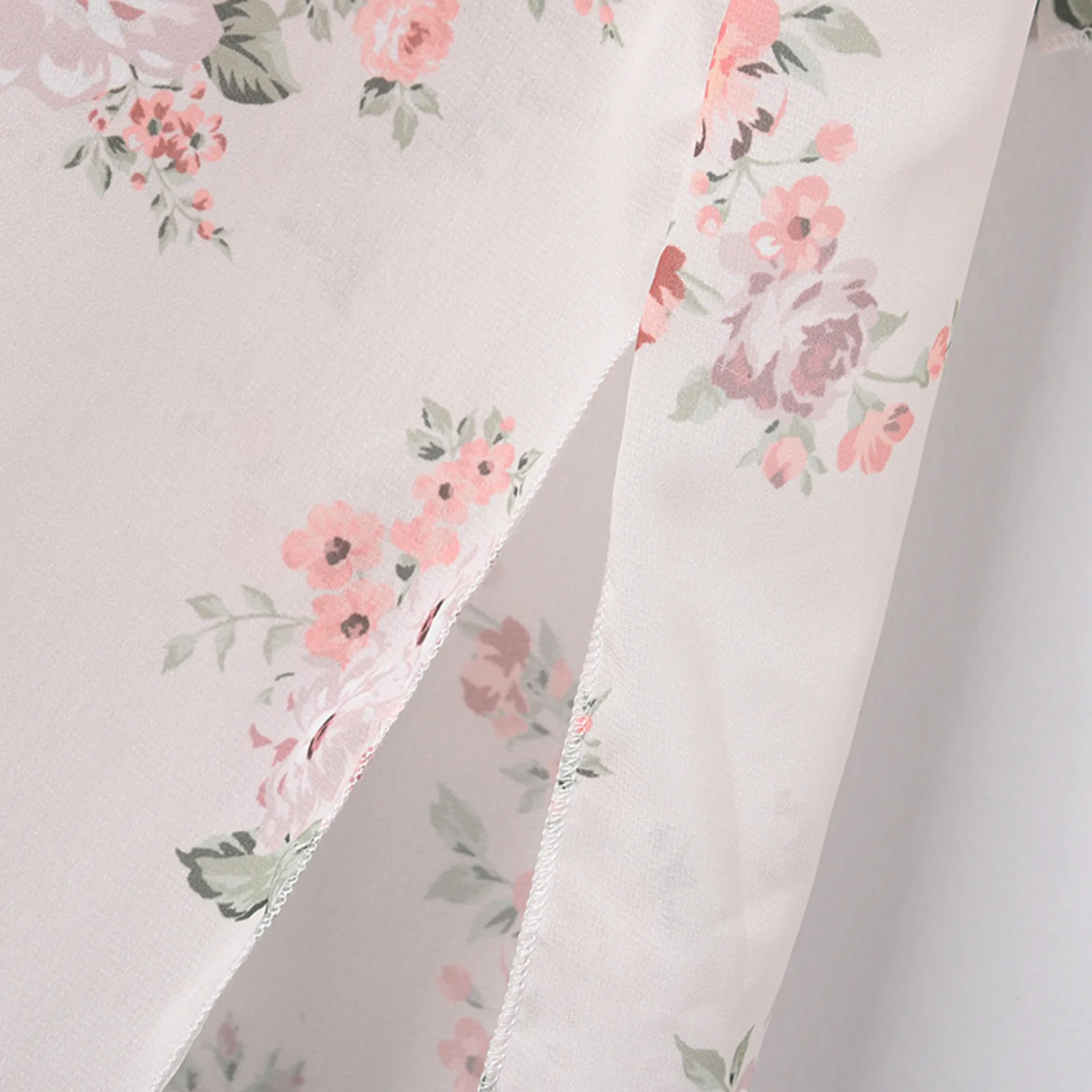 Женский шифоновый кардиган-кимоно с расклешенными рукавами и принтом | Женская