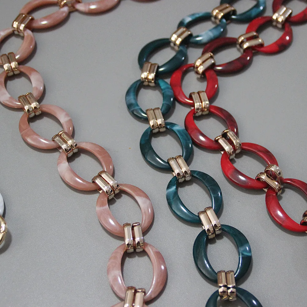 Винтажная сумка через плечо со сменной цепочкой акриловый ремешок на кошелек